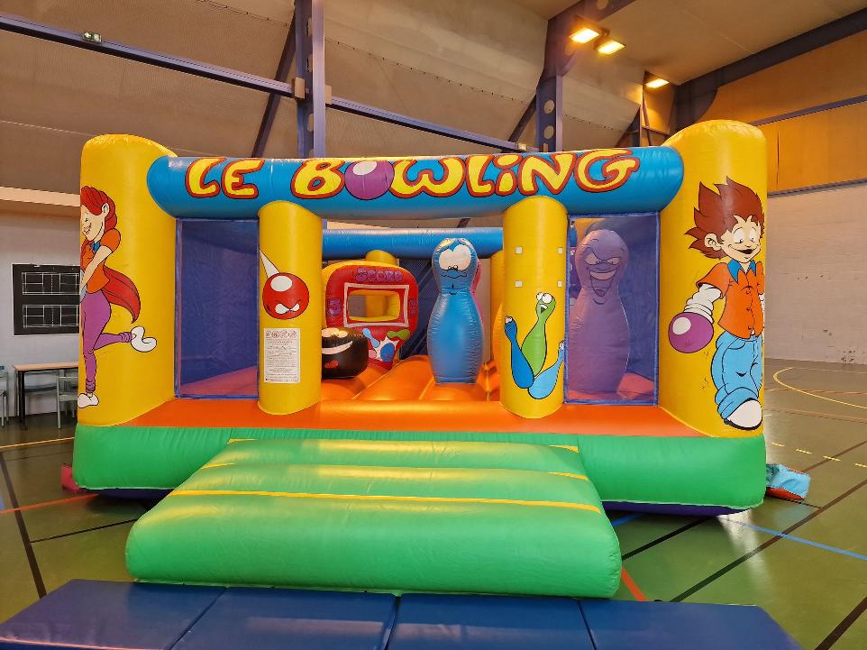 bowling chateau gonflable