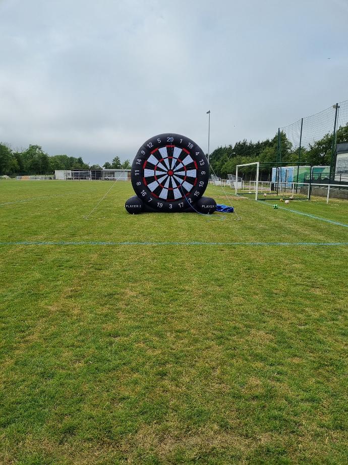 cible de foot gonflable eu