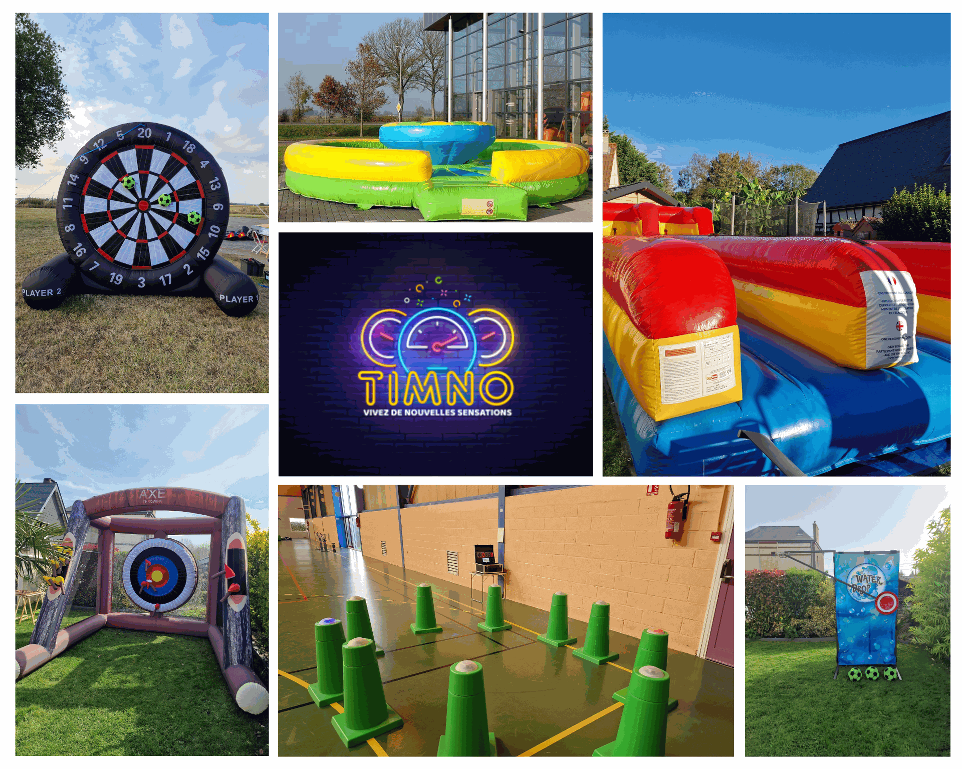 duel les jeux gonflables sportifs